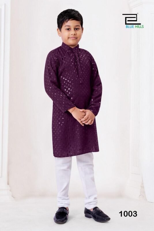 Launching Lekha LI Prince Heavy Rayon Chikankari Kids Kurta Pajama Wholesale 2026