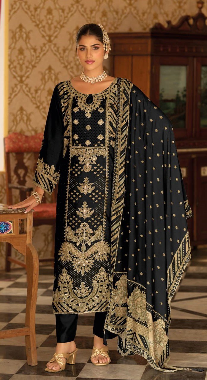 Shree Kt 325 A To D Viscose Maslin Digital Printed Salwar Kameez Wholesale