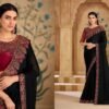 Beautiful TFH Sandal Wood 1600 Series Wedding Wear Heavy Work Saree Wholesale 2026