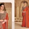 Beautiful TFH Sandal Wood 1600 Series Wedding Wear Heavy Work Saree Wholesale 2026