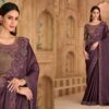 Beautiful TFH Sandal Wood 1600 Series Wedding Wear Heavy Work Saree Wholesale 2026