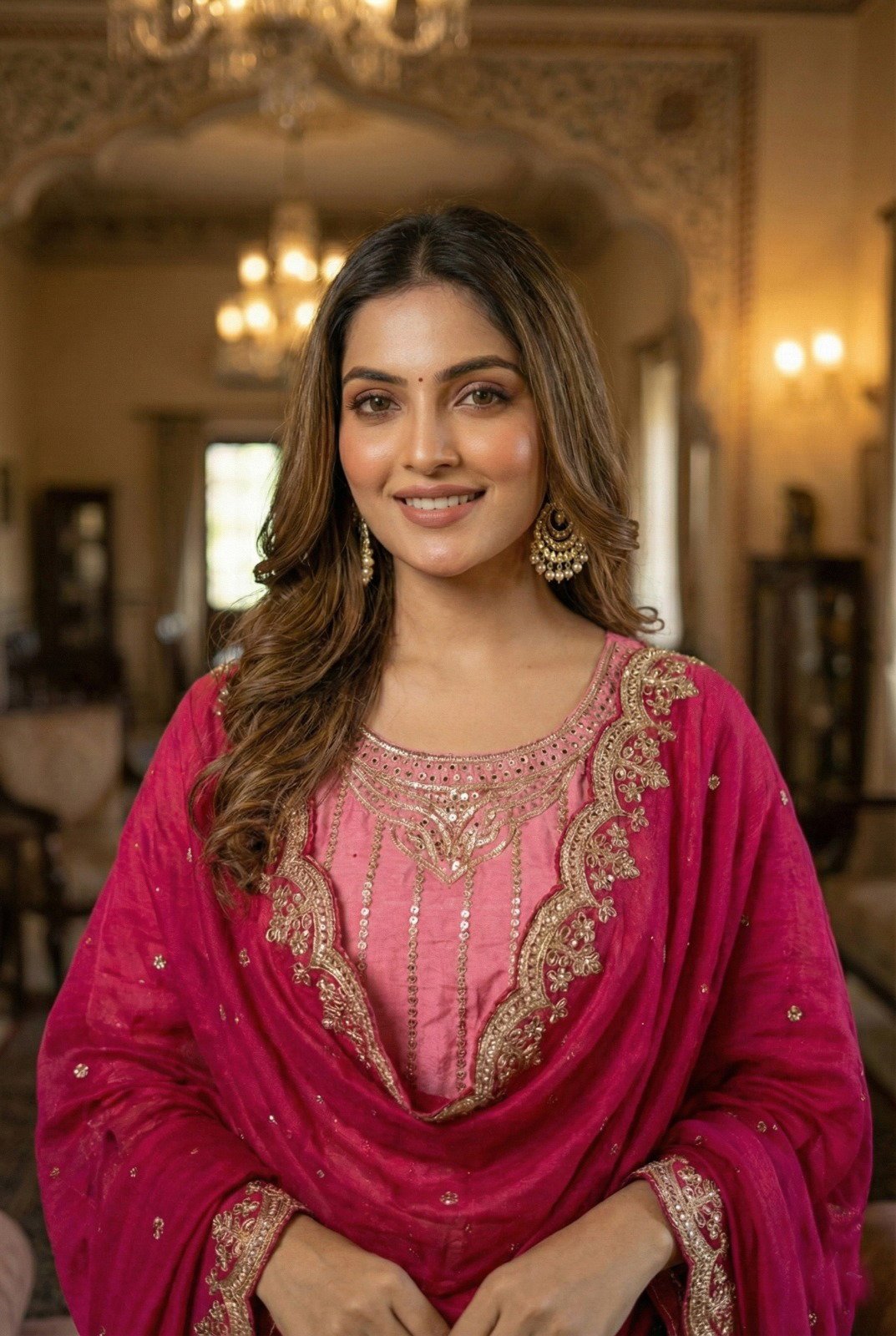 Kb 3311 Series Heavy Chinon Designer Salwar Kameez Collection Wholesale