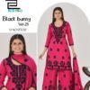 Beautiful Blue Hills Black Bunny Vol 25 Rayon With Thread Work Kurti Pant And Dupatta Wholesale 2026