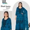 Beautiful Blue Hills Black Bunny Vol 25 Rayon With Thread Work Kurti Pant And Dupatta Wholesale 2026