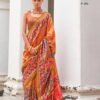 Beautiful Kreshva Patola Butterfly Silk With Patola Print Saree Collection Wholesale 2026