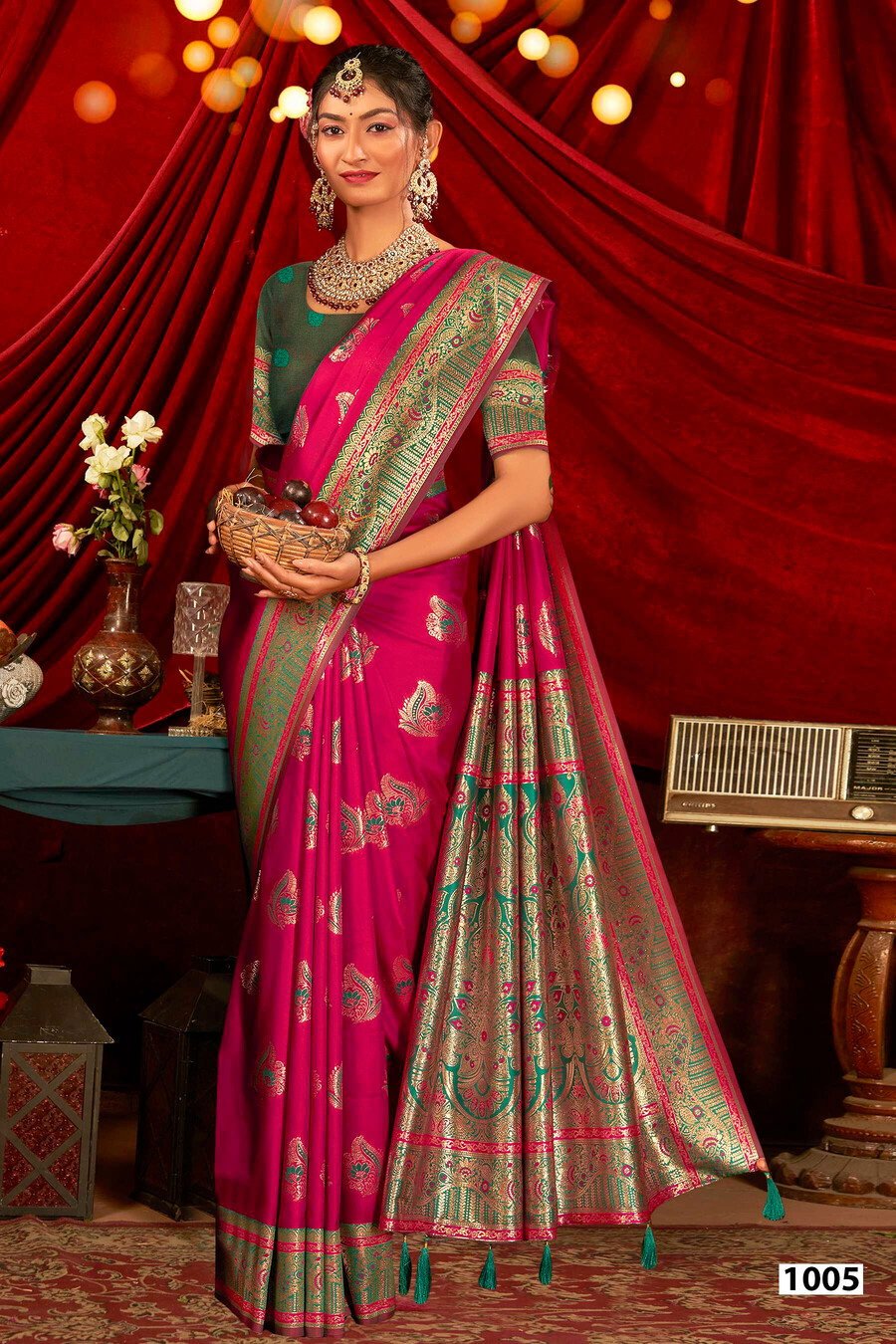 Stylish Saroj Avantika Silk Saroski Vol 2 Silk Saree Collection Wholesale 2026