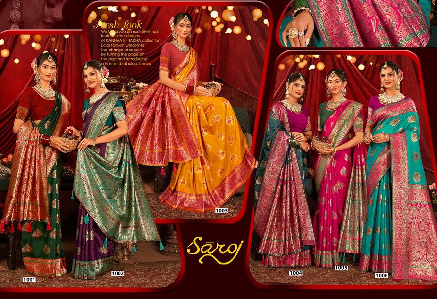 Stylish Saroj Avantika Silk Saroski Vol 2 Silk Saree Collection Wholesale 2026