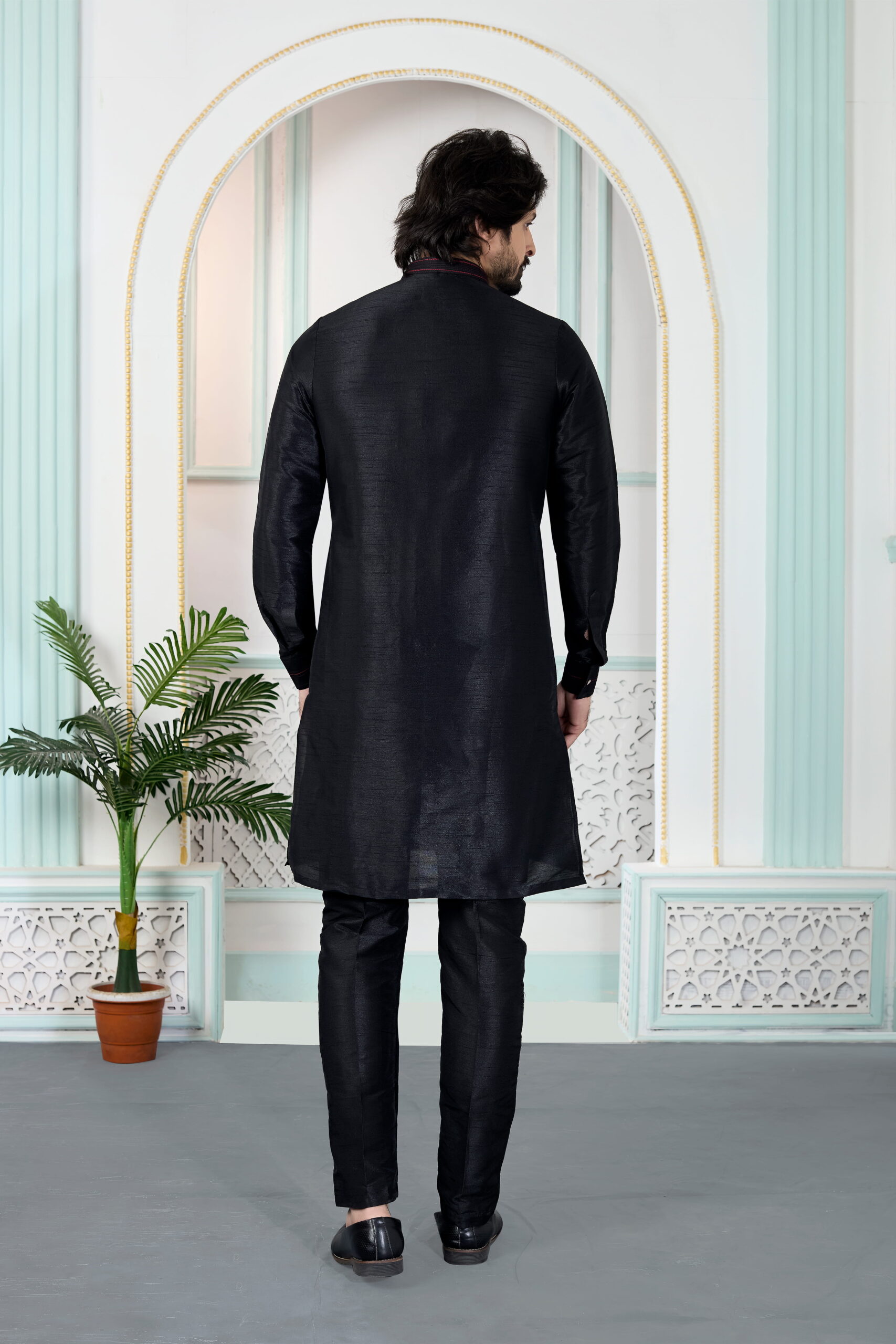 Beautiful Sumi 4447 To 4449 Art Silk Pintux Work Kurta Pajama Collection Wholesale 2026