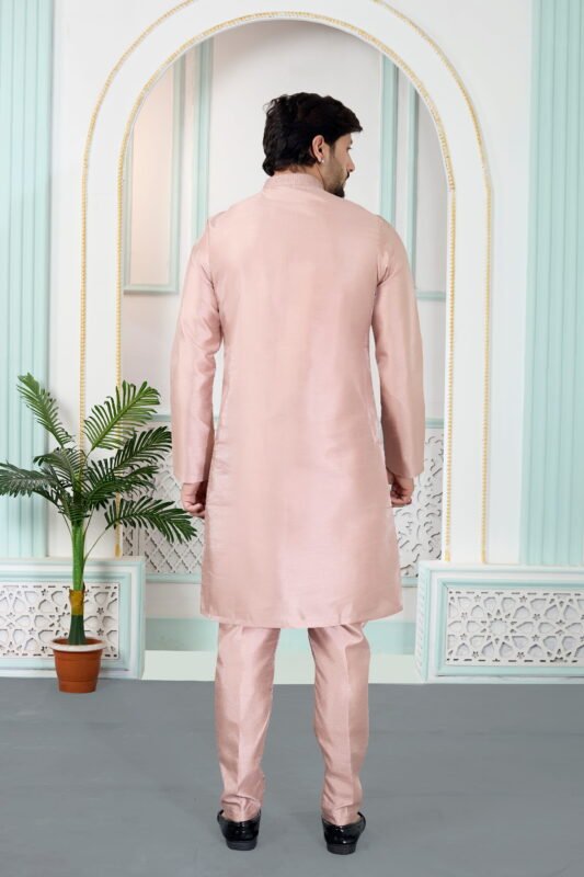 Beautiful Sumi 4447 To 4449 Art Silk Pintux Work  Kurta Pajama Collection Wholesale 2026
