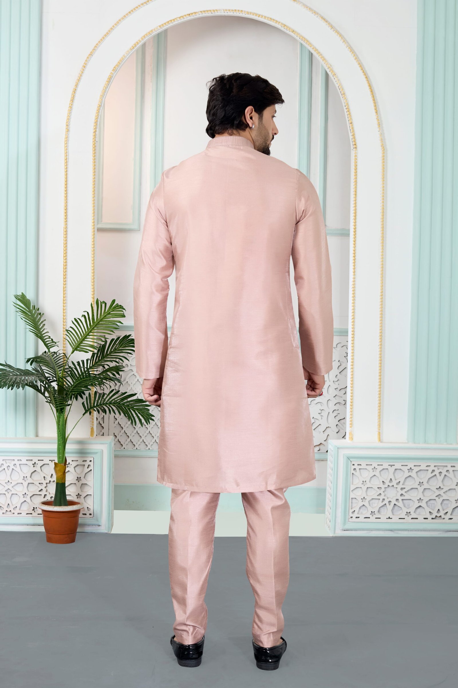 Beautiful Sumi 4447 To 4449 Art Silk Pintux Work Kurta Pajama Collection Wholesale 2026