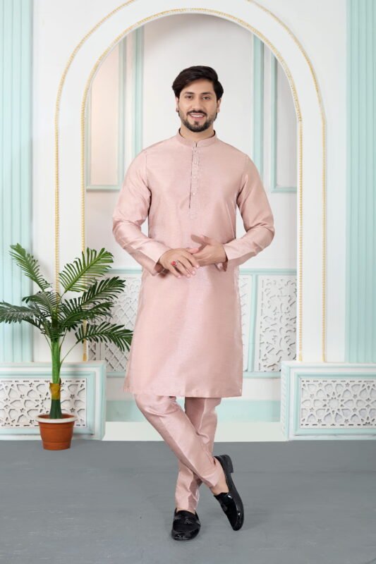 Beautiful Sumi 4447 To 4449 Art Silk Pintux Work  Kurta Pajama Collection Wholesale 2026