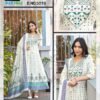 Launching Blue Hills Huma Rayon Chanderi Foil Print Embroidery Kurti Bottom With Dupatta Wholesale 2026