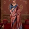 Kreshva Takshshila K 4561 P C Silk With Ikkat Design Saree Collection Wholesale