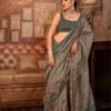 Launching Kreshva Man Morni K-4508 P.V. Silk With Kalmakari Design Saree Collection Wholesale 2026