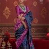 Beautiful Kreshva Kalki K-4497 Silk With Ikkat Design Saree Collection Wholesale 2026