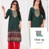 Launching Blue Hills Glam Up Rayon With Work Casual Wear Kurti And Plazzo Collection Wholesale 2026
