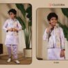 Launching Clleora Little Carnival Satin Silk Threadwork Kurta Pant And Koti Collection Wholesale 2026