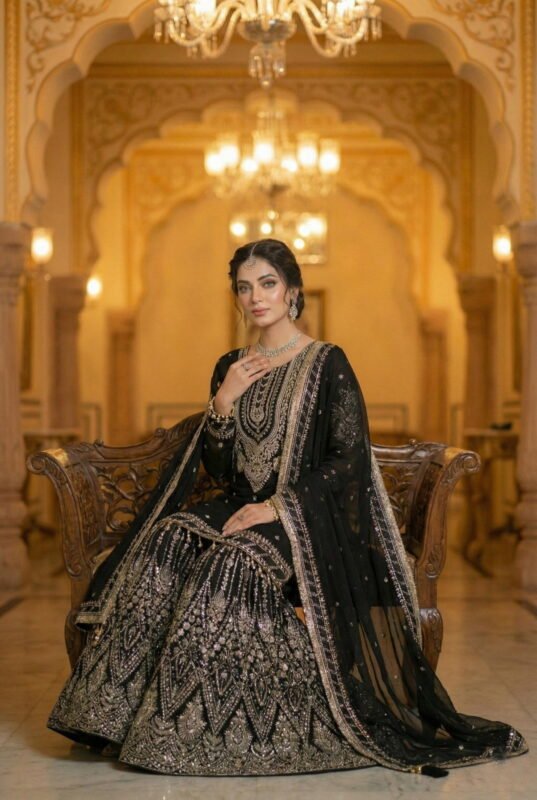 Beautiful Kb 3315 Series Georgette Embroidered Designer Eid Collection Wholesale 2026