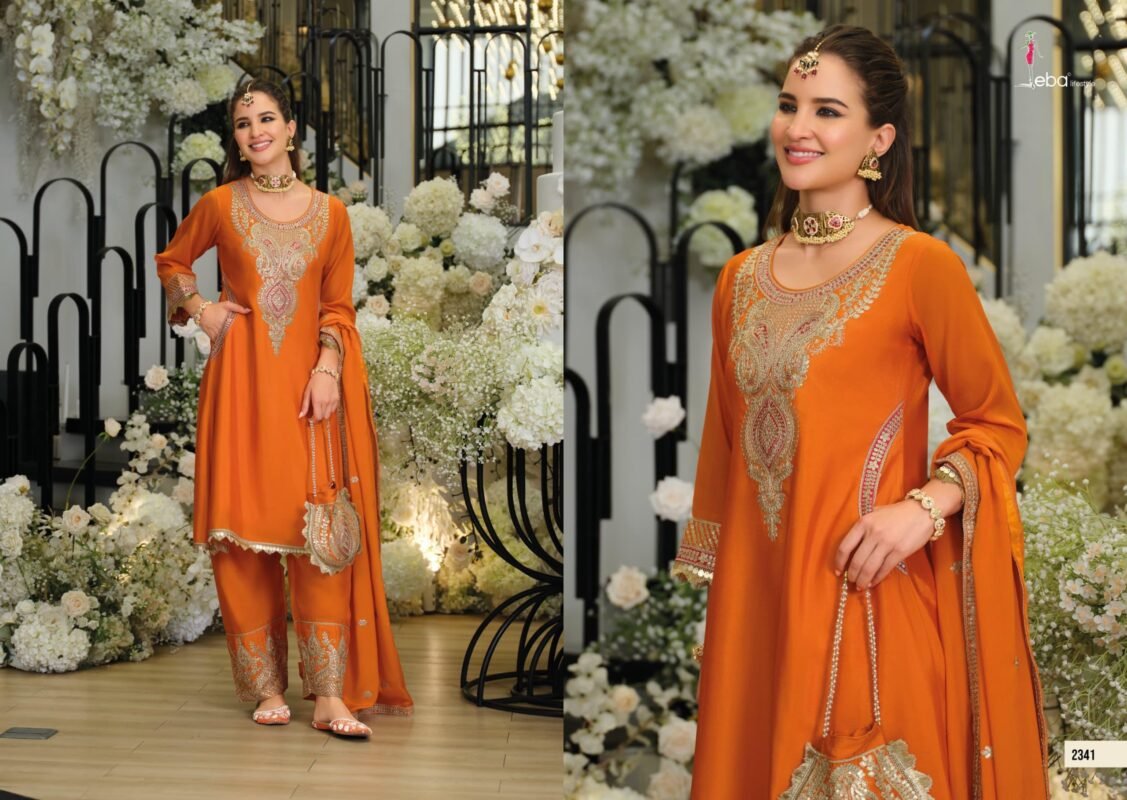 Buy Eba Sejal Chinon With Embroidery Work Top Plazzo And Dupatta Collection Wholesale 2026