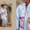 Beautiful Clleora Ethnic Carnival Satin Silk Thread Work Kurta Pant And Koti Wholesale 2026