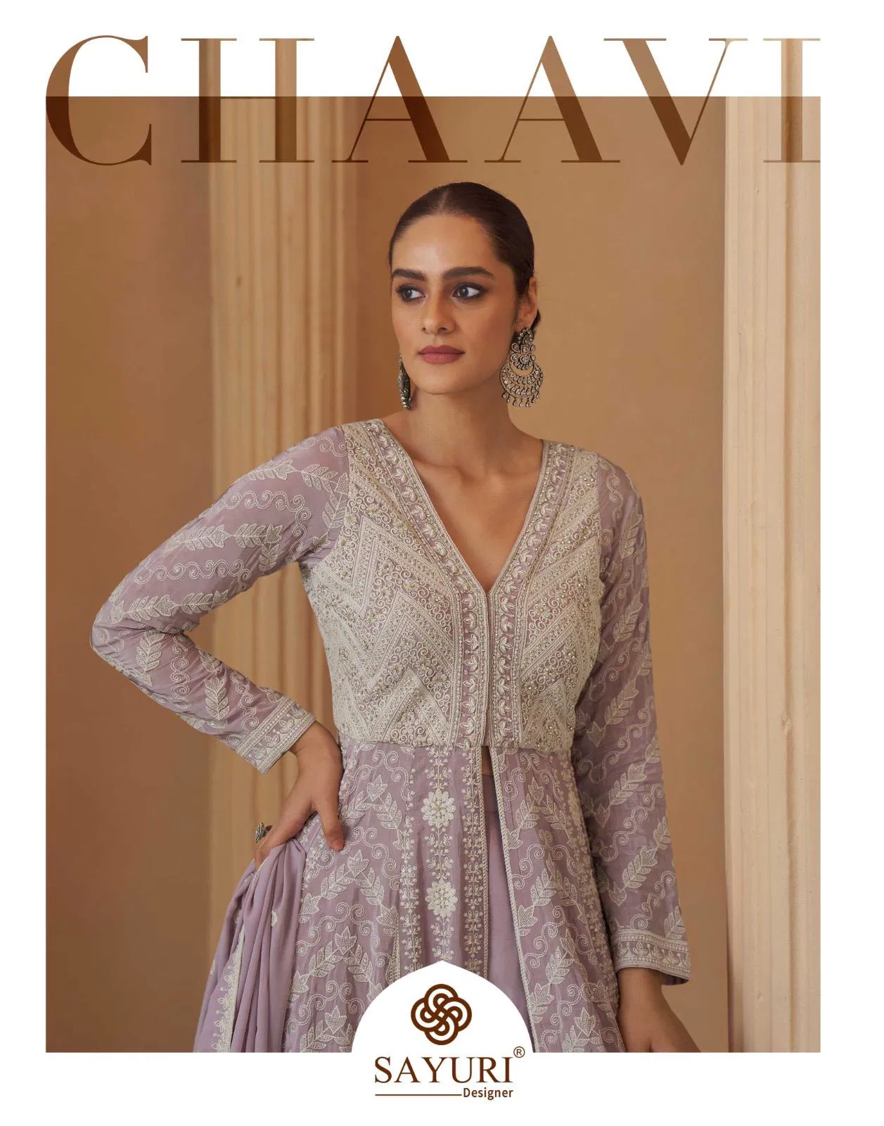 Sayuri Chaavi Georgette With Chikankari Embroidered Salwar Kameez Collection Wholesale