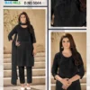 Latest Blue Hills Black Cloud Rayon With Embroidery Work Top Bottom And Dupatta Wholesale 2026