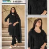 Latest Blue Hills Black Cloud Rayon With Embroidery Work Top Bottom And Dupatta Wholesale 2026