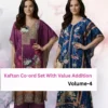 Jisha Kaftan Value Addition Vol 4 Silk Co Ord Set Collection Wholesale