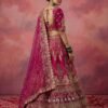 Latest Anjani 2956 Double Dupatta Combine Flair Bridal lehenga in Barrat style work Lehenag Choli Collection Wholesale 2026