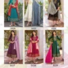 Launching Blue Hills Nandini Rayon Foil Print Anarkali Gown With Dupatta Wholesale 2026