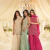 Sayuri Vanya Georgette With Embroidered Work Top Bottom And Dupatta Wholesale
