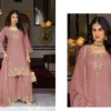 Stylish Your Choice Cllassic Rose Gold With Work Designer Salwar Kameez Wholesale 2026