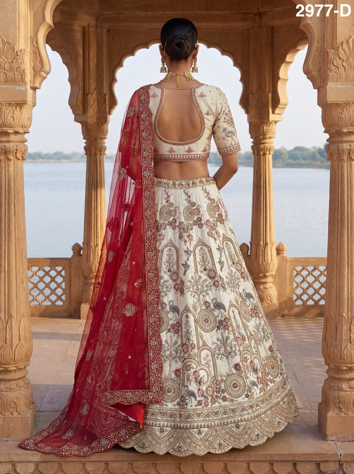 Launching Anjani 2977 Magnificent Embroidered Designer Bridal Lehenga Choli Collection Wholesale 2026