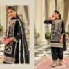 Beautiful Eba Farshi Balck And White Chinon Embroidery Top Bottom And Dupatta Collection Wholesale 2026