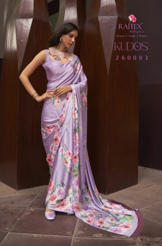 Buy Rajtex Kudos Digital Print Saree Collection Wholesale 2026