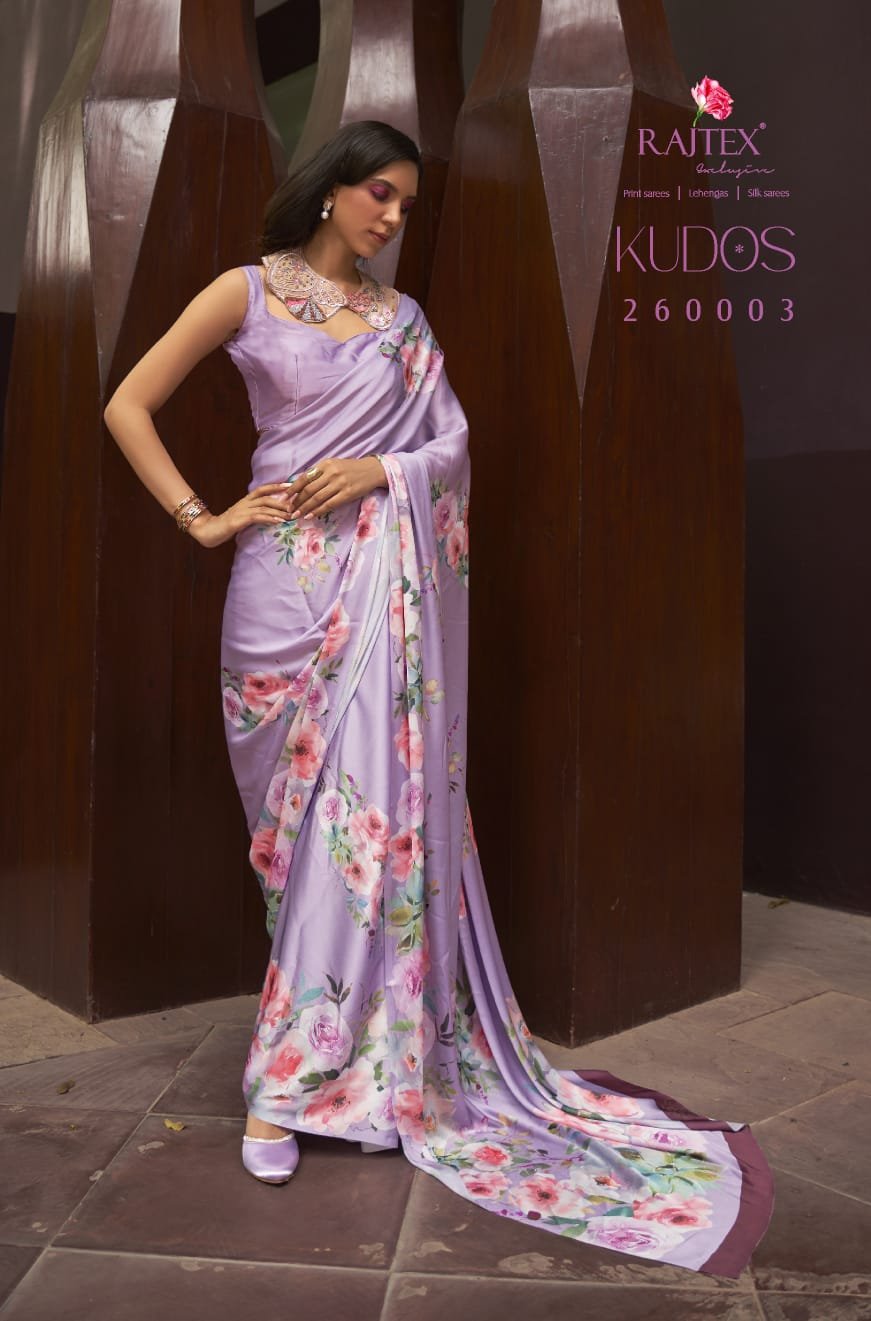 Buy Rajtex Kudos Digital Print Saree Collection Wholesale 2026