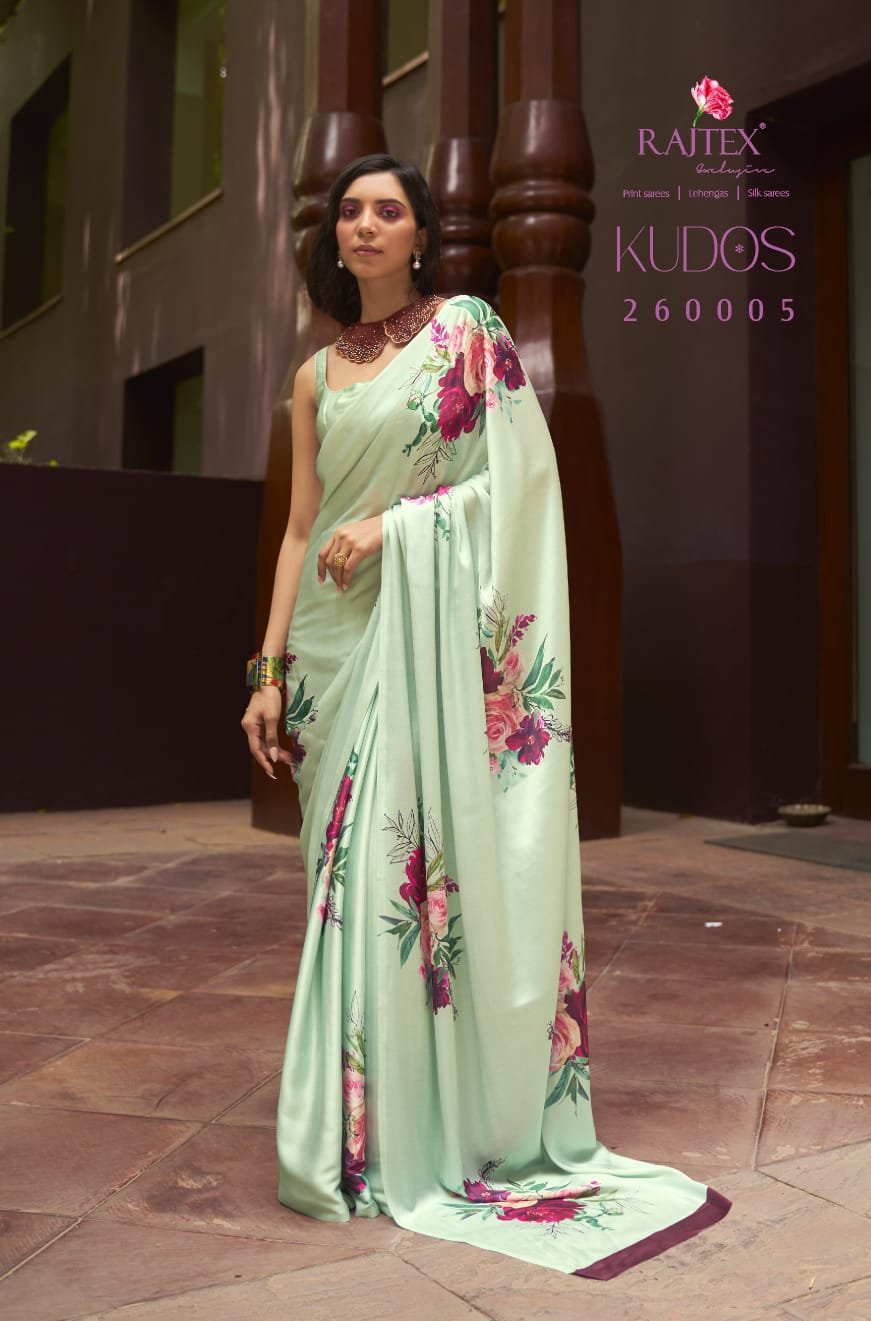 Buy Rajtex Kudos Digital Print Saree Collection Wholesale 2026