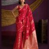 Latest Rajtex Kanthkala Indigo Satin Handloom Weaving Saree Collection Wholesale 2026