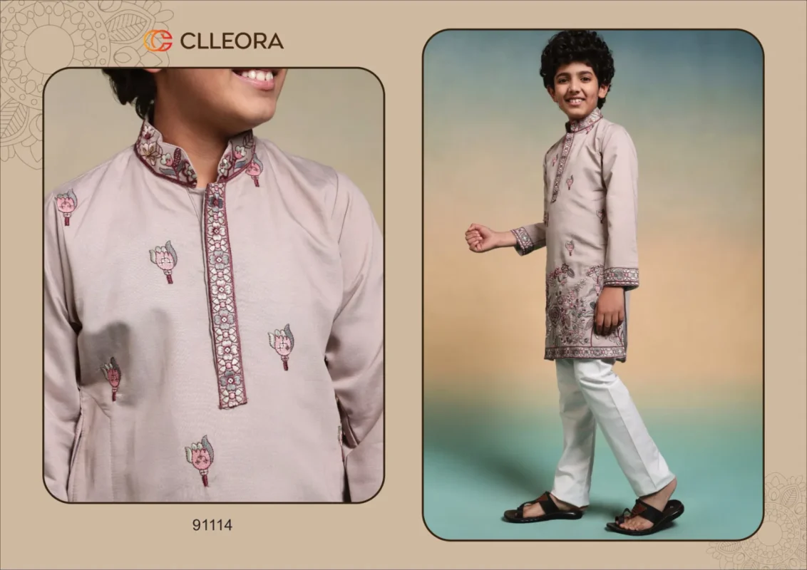 Beautiful Clleora Ethnic Crown Viscose Silk Thread Work Kurta And Pant Collection Wholesale 2026