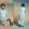 Clleora Tradi Kidz Viscose Silk Thread Work Kurta And Pant Collection Wholesale