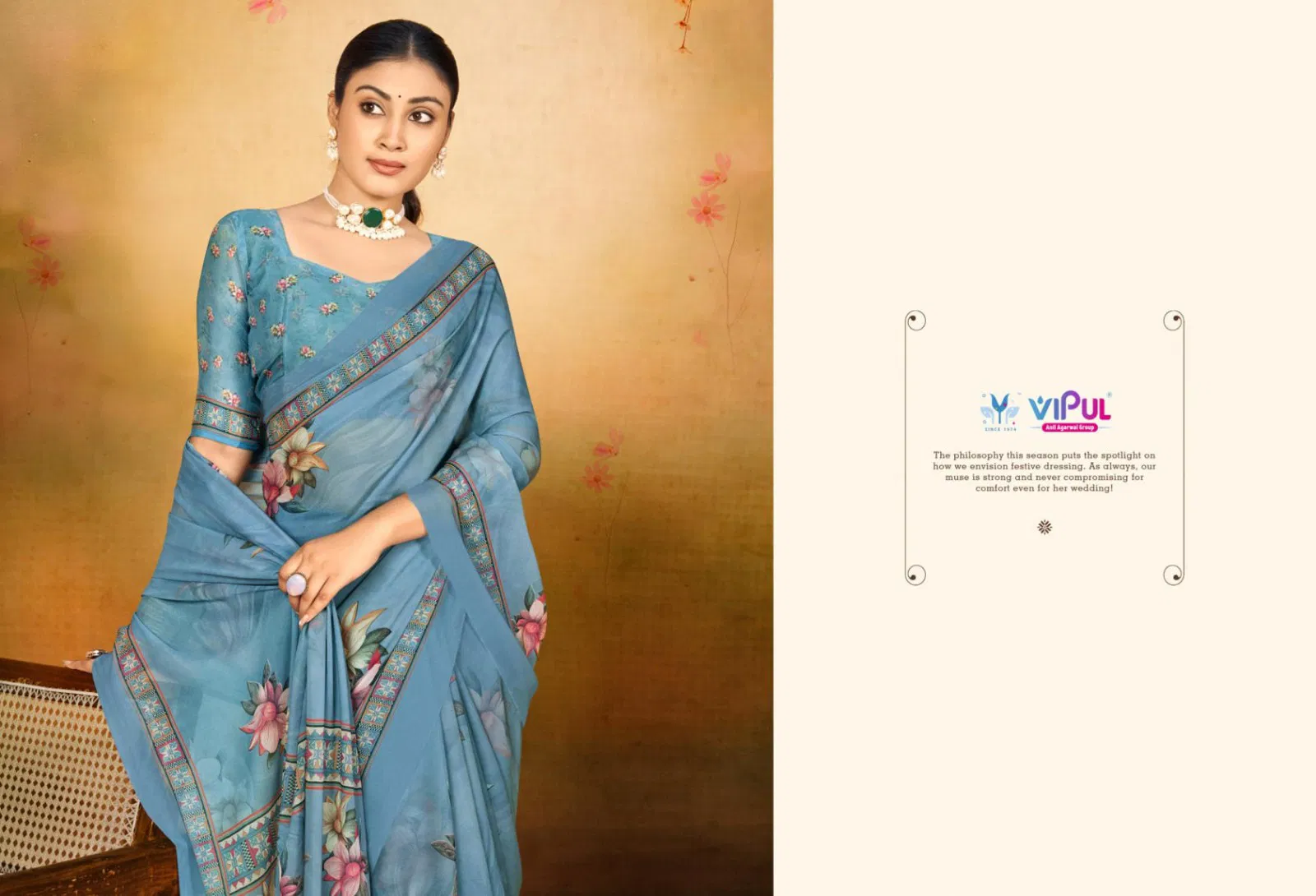 Stylish Vipul Siddhi Vol 2 Georgette Casual Wear Saree Collection Wholesale 2026
