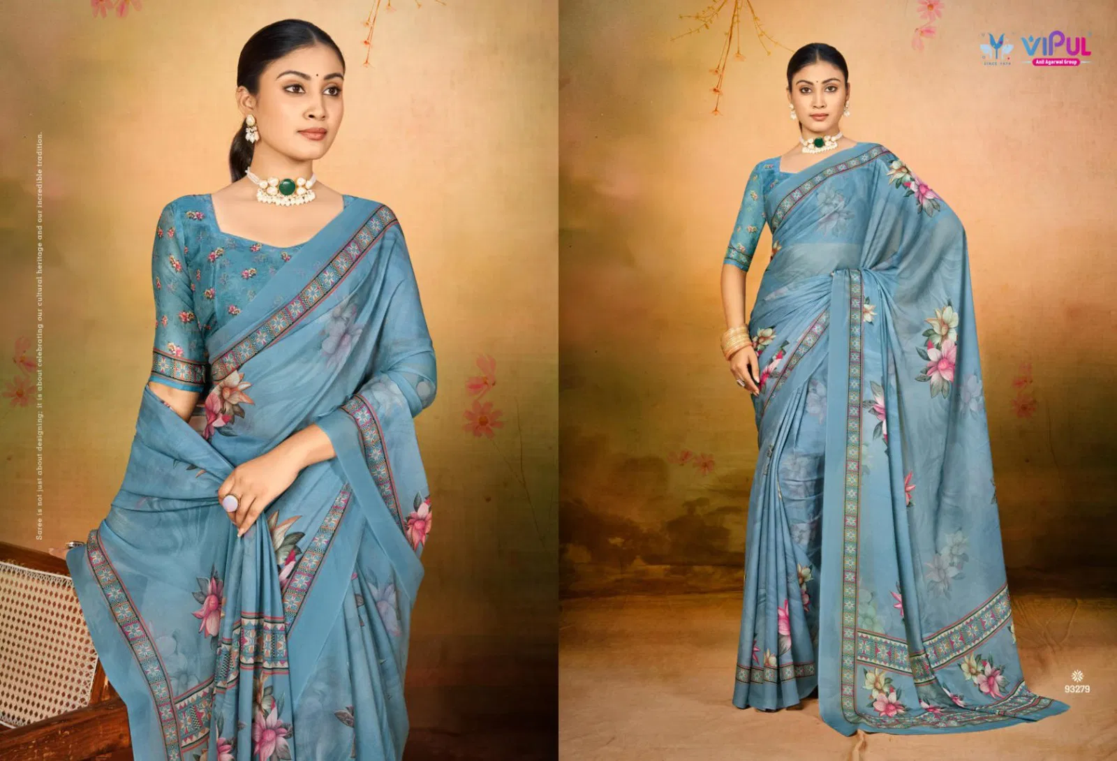 Stylish Vipul Siddhi Vol 2 Georgette Casual Wear Saree Collection Wholesale 2026