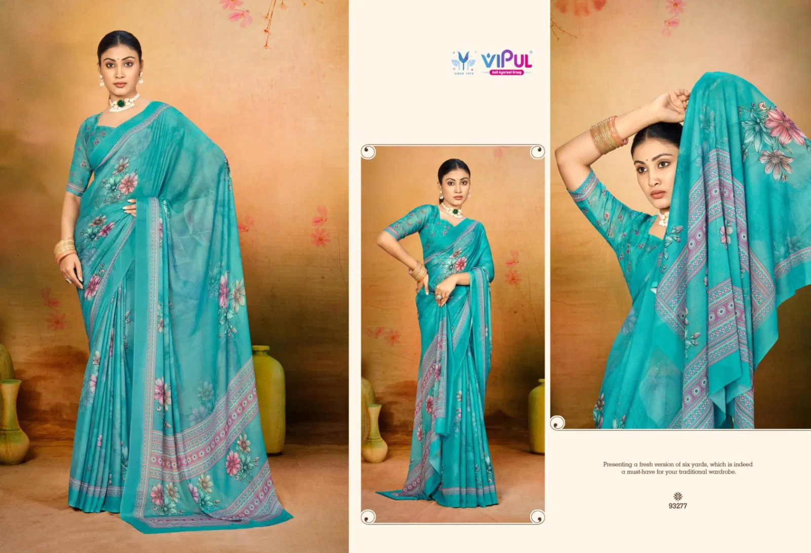 Stylish Vipul Siddhi Vol 2 Georgette Casual Wear Saree Collection Wholesale 2026