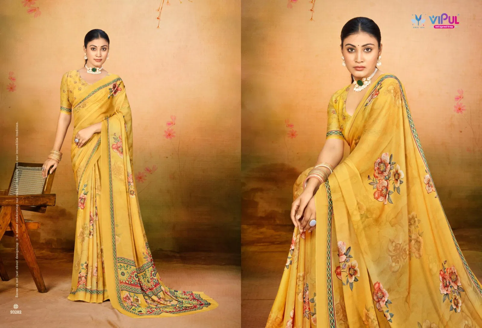 Stylish Vipul Siddhi Vol 2 Georgette Casual Wear Saree Collection Wholesale 2026