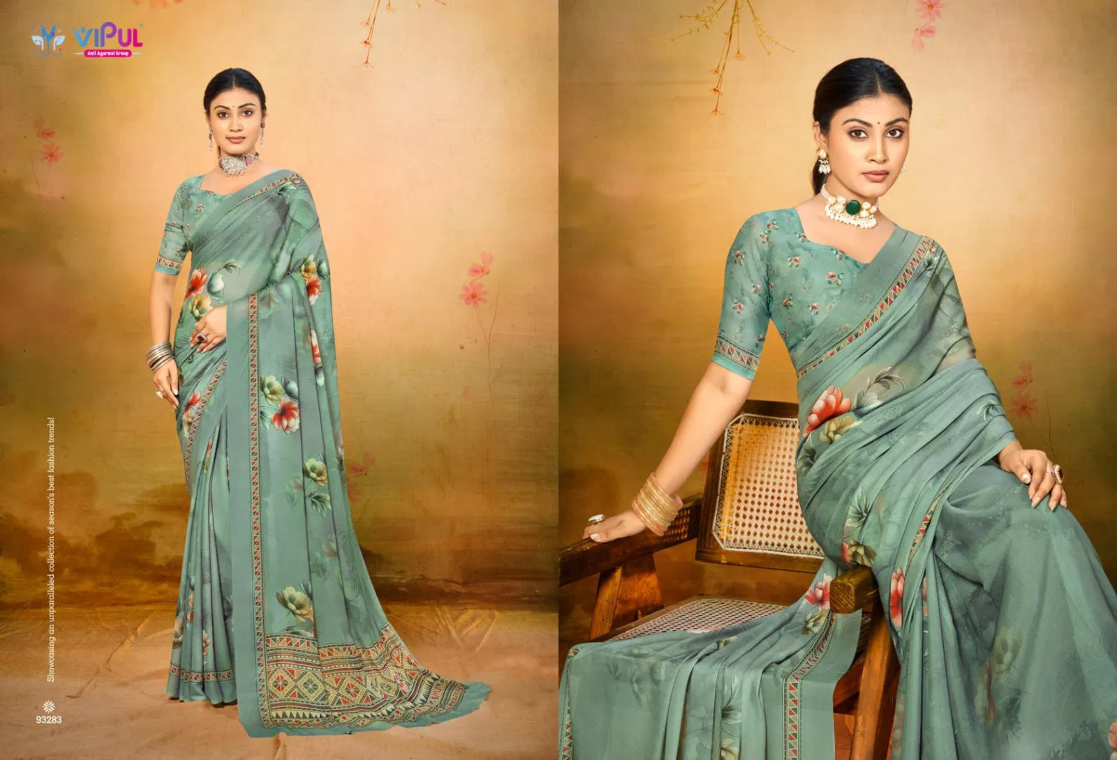 Stylish Vipul Siddhi Vol 2 Georgette Casual Wear Saree Collection Wholesale 2026