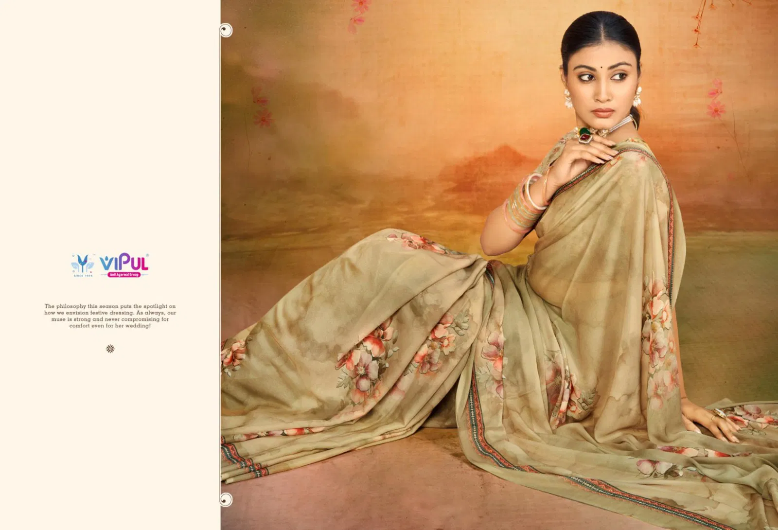 Stylish Vipul Siddhi Vol 2 Georgette Casual Wear Saree Collection Wholesale 2026