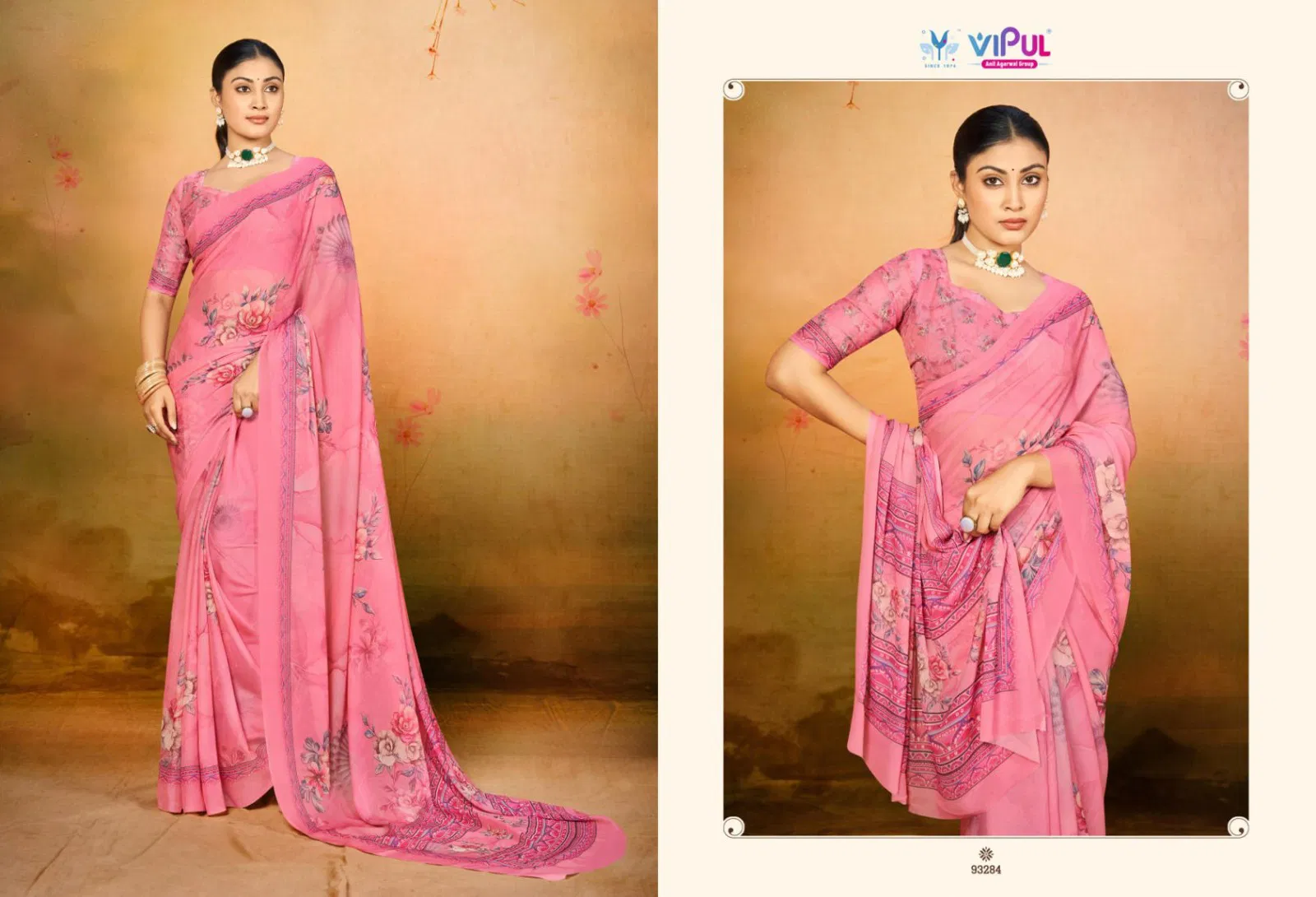Stylish Vipul Siddhi Vol 2 Georgette Casual Wear Saree Collection Wholesale 2026