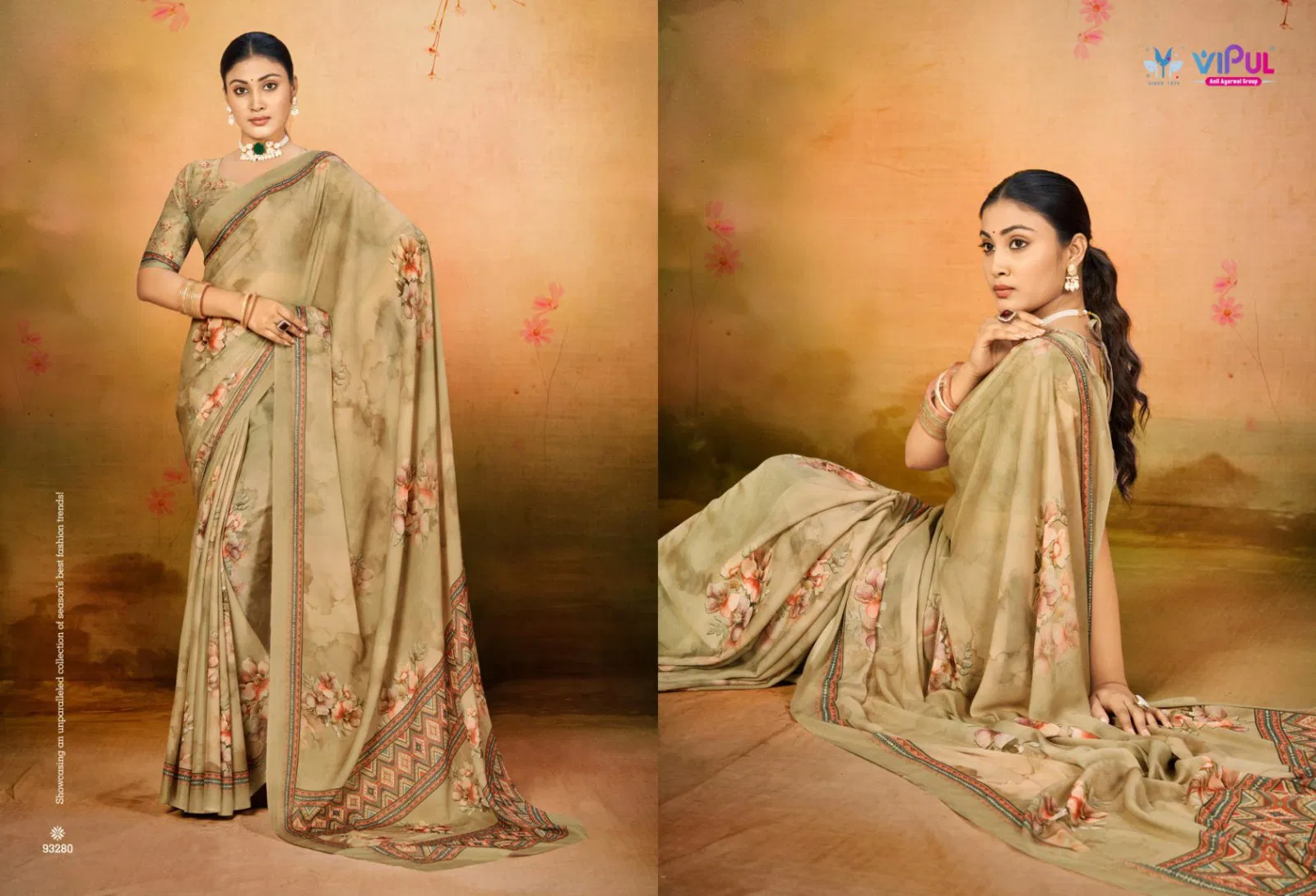 Stylish Vipul Siddhi Vol 2 Georgette Casual Wear Saree Collection Wholesale 2026
