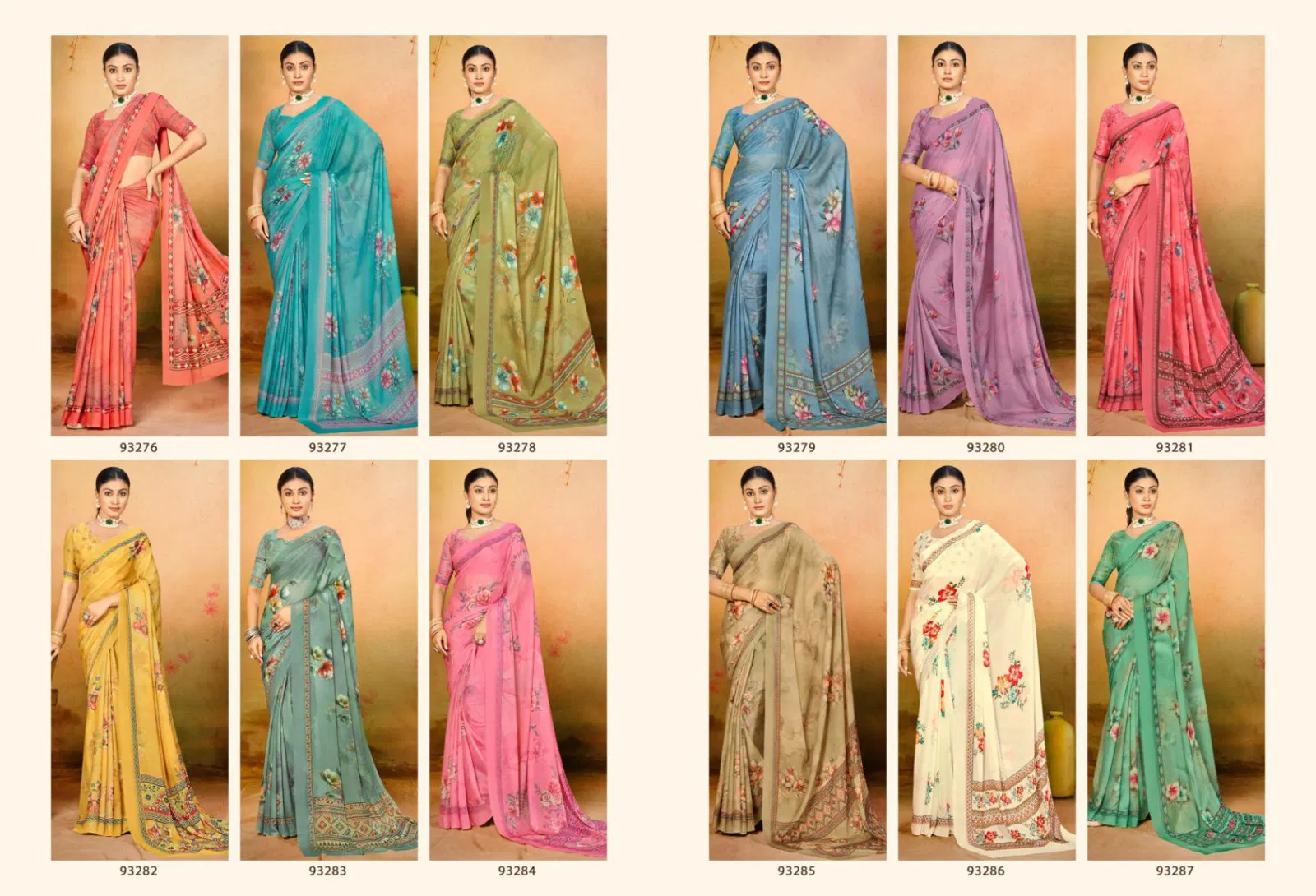 Stylish Vipul Siddhi Vol 2 Georgette Casual Wear Saree Collection Wholesale 2026