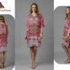 Jisha Kaftan Silk Poncho Vol 6 Feather Silk Digital Printed Kaftans Collection Wholesale